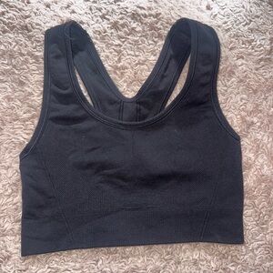 All in Motion Black Sports Bra
